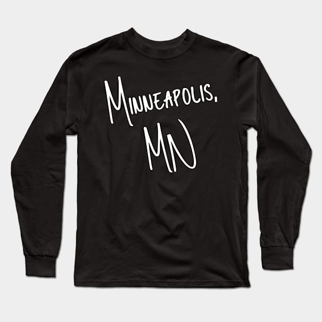 Minneapolis Minnesota Long Sleeve T-Shirt by helloshirts